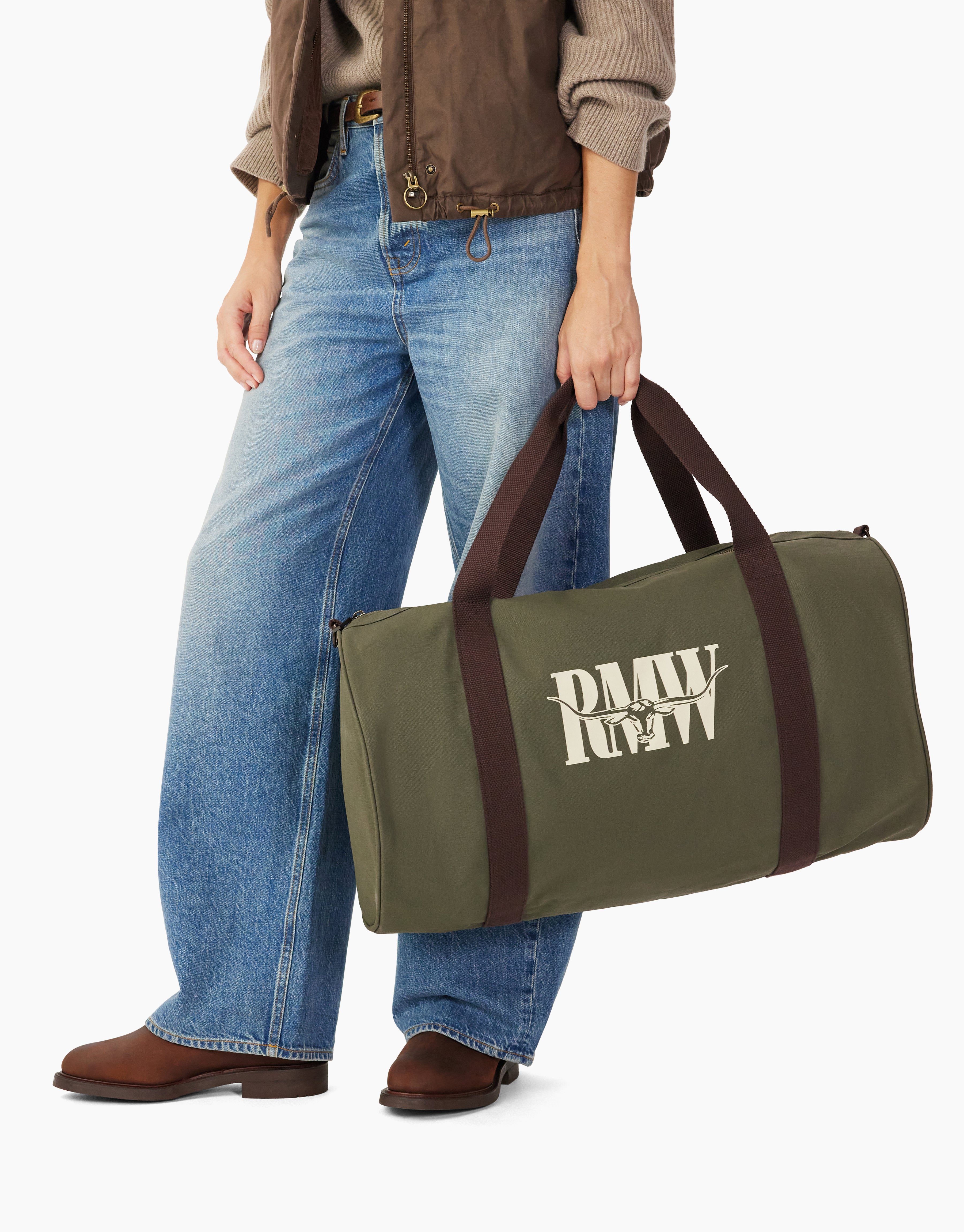 R.M. Williams Heritage Khaki Bag