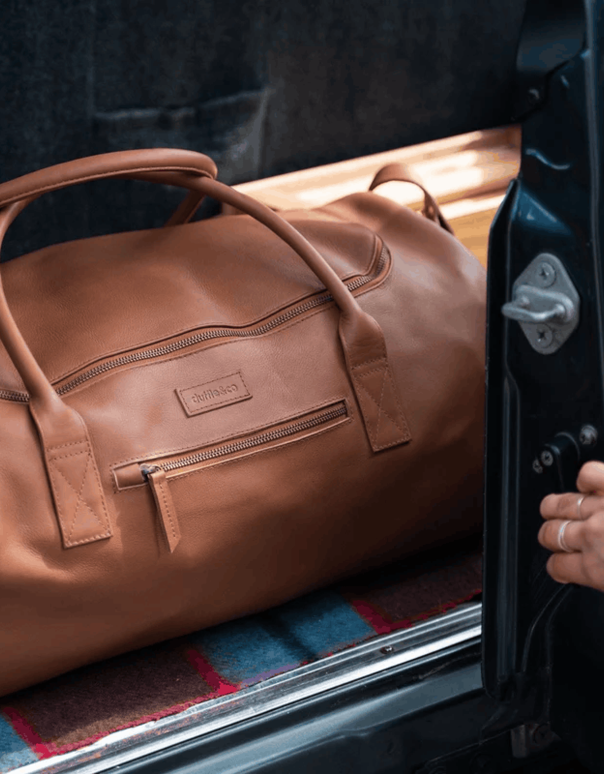Duffle & Co Greenslade Black Duffle