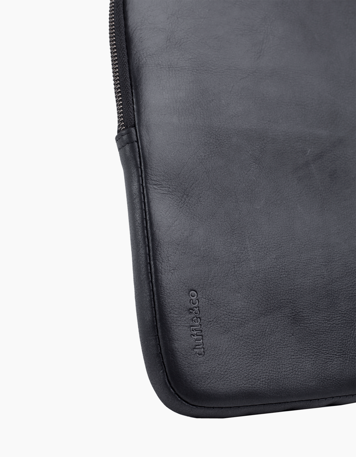 Duffle & Co Blackwell Black 15 Inch Laptop Sleeve