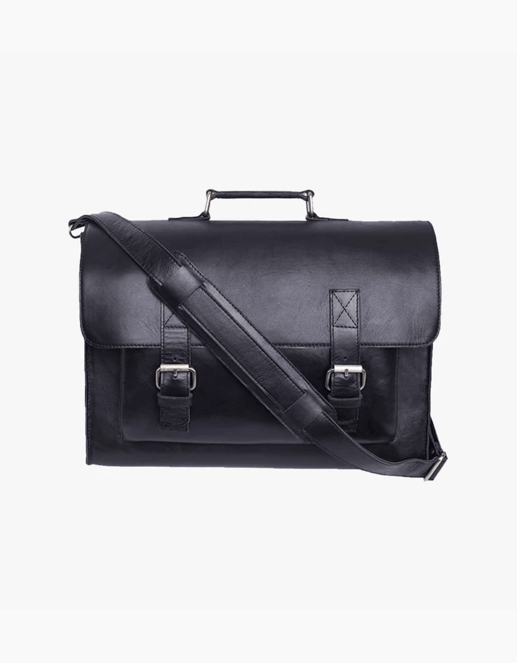 Duffle & Co Daniel Black Satchel