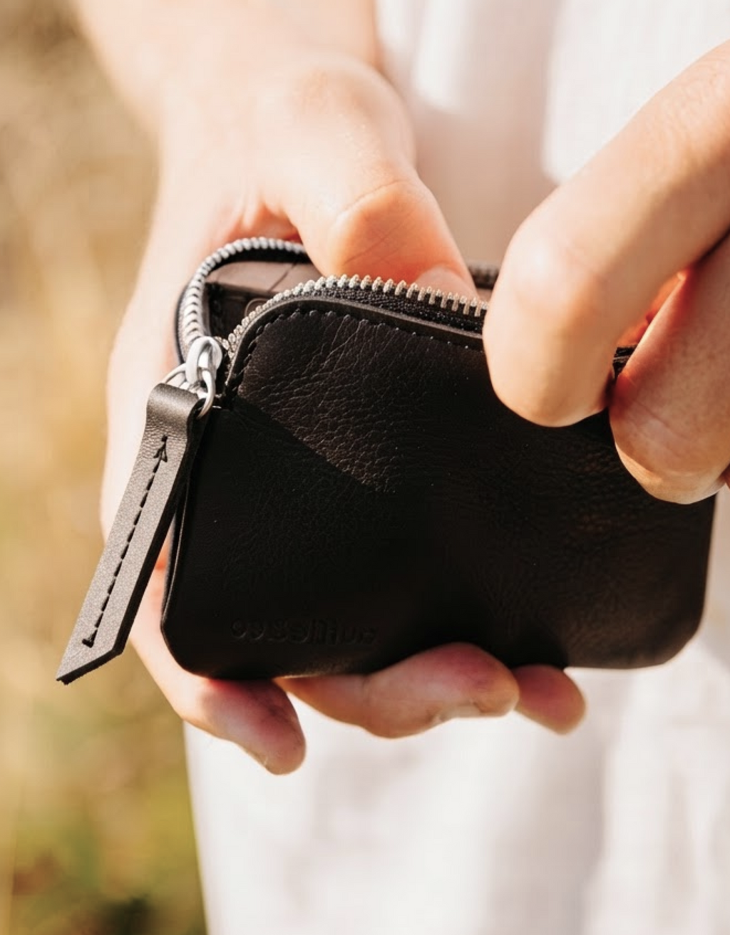 Duffle & Co Cooke Black Pouch