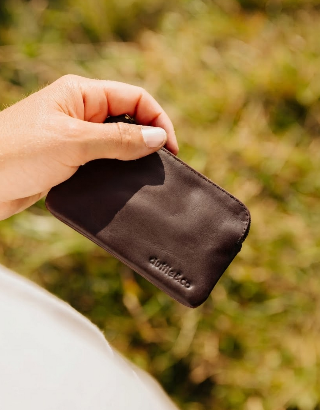 Duffle & Co Cooke Chocolate Pouch