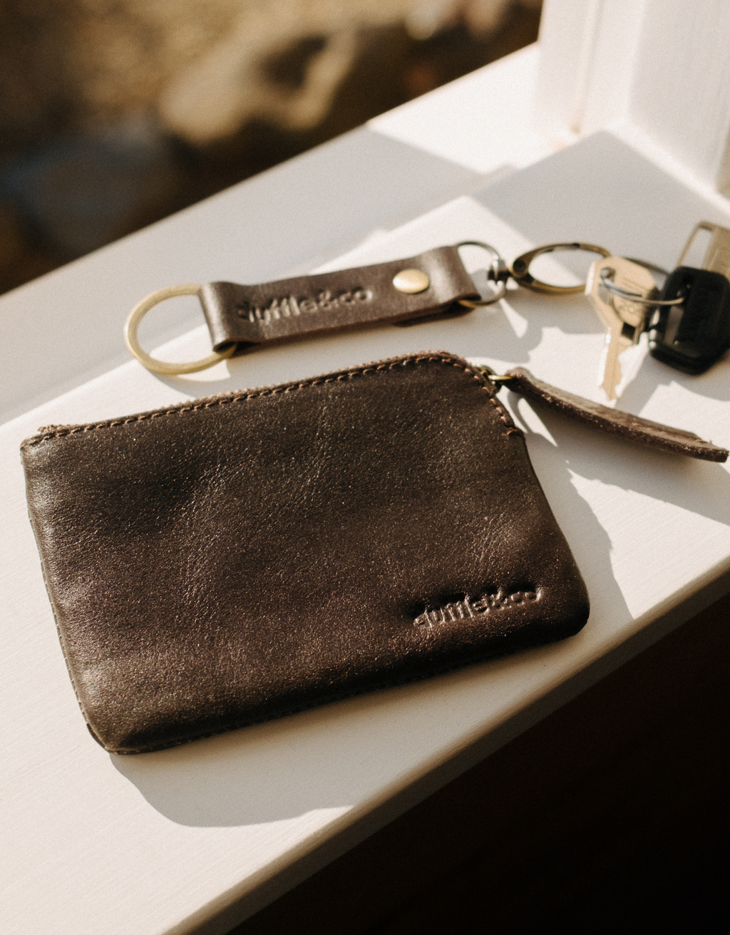 Duffle & Co Cooke Chocolate Pouch