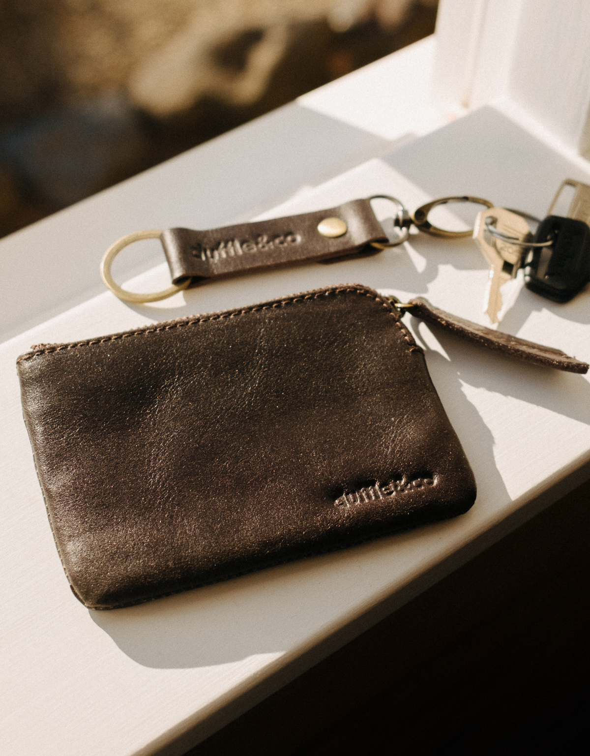 Duffle & Co Cooke Chocolate Pouch