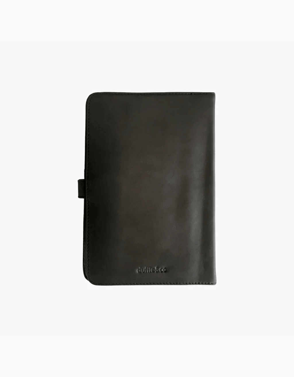 Duffle & Co A5 Black Leather Organiser