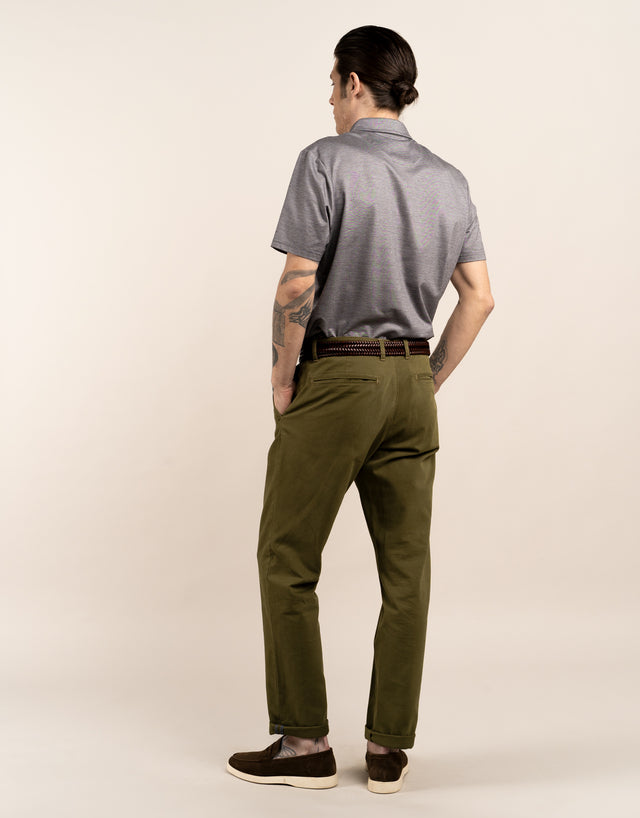 Tyler Green Textured Chinos