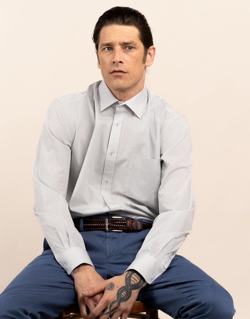 Vinnie is 185cm wearing size M