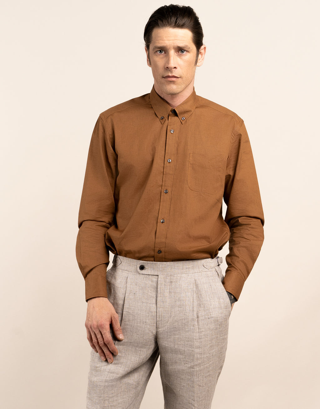 Vinnie is 185cm wearing size M Regular
