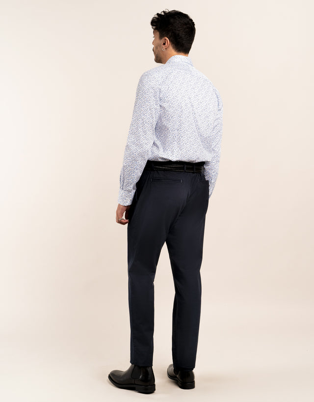 Tyler Dark Navy Chinos