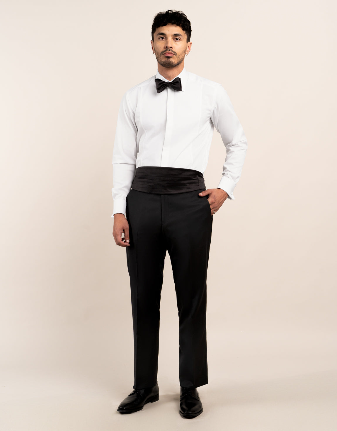 Hire Fairbanks Black Formal Suit Trouser