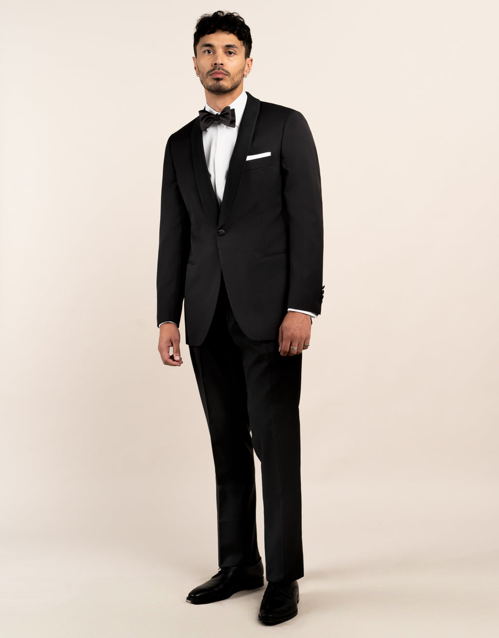 Hire Bogart Black Dinner Suit Jacket