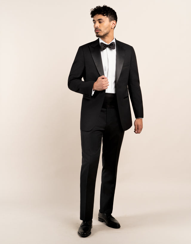 Jackman Black Formal Suit Jacket