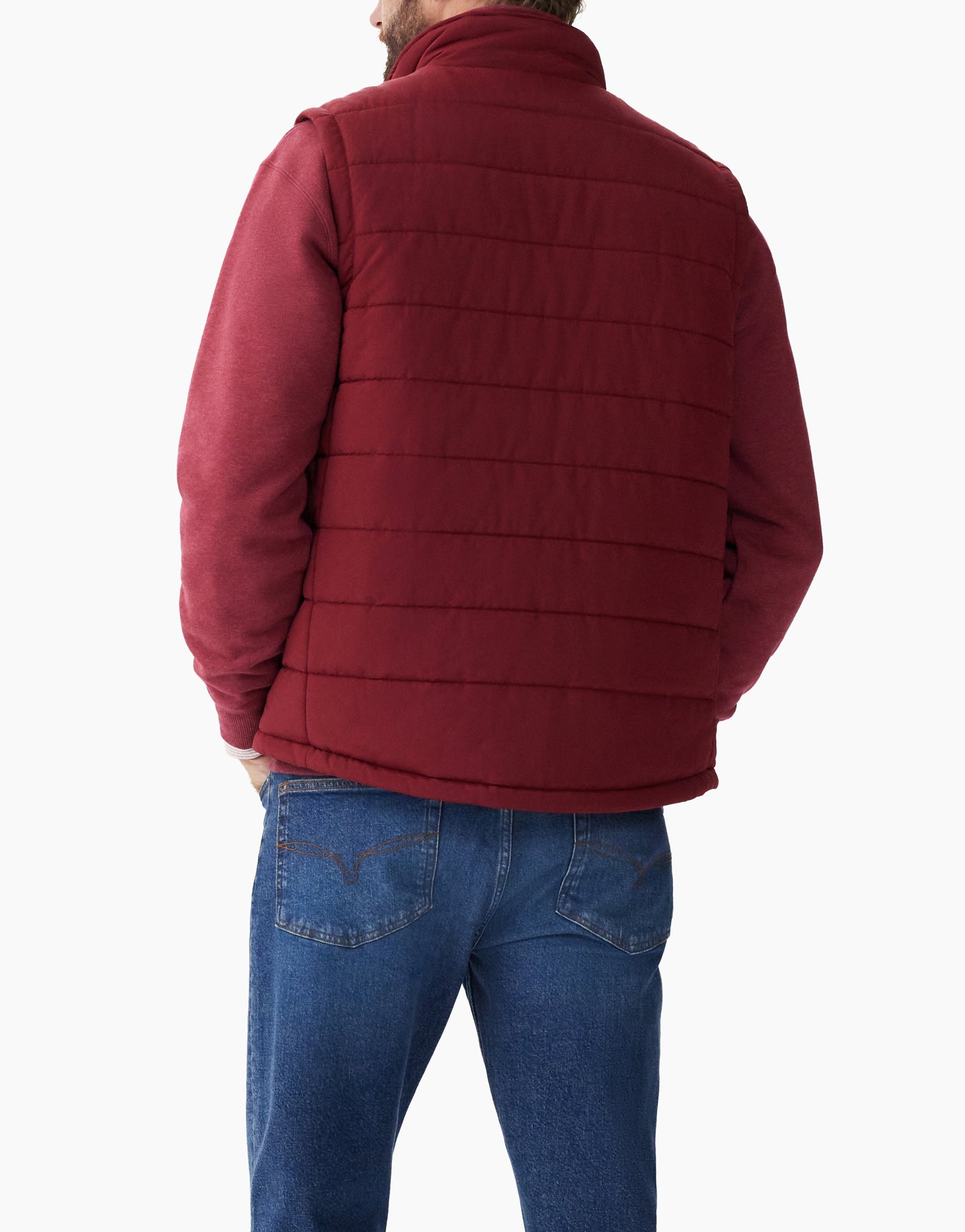 R.M.Williams Patterson Creek Burgundy Vest