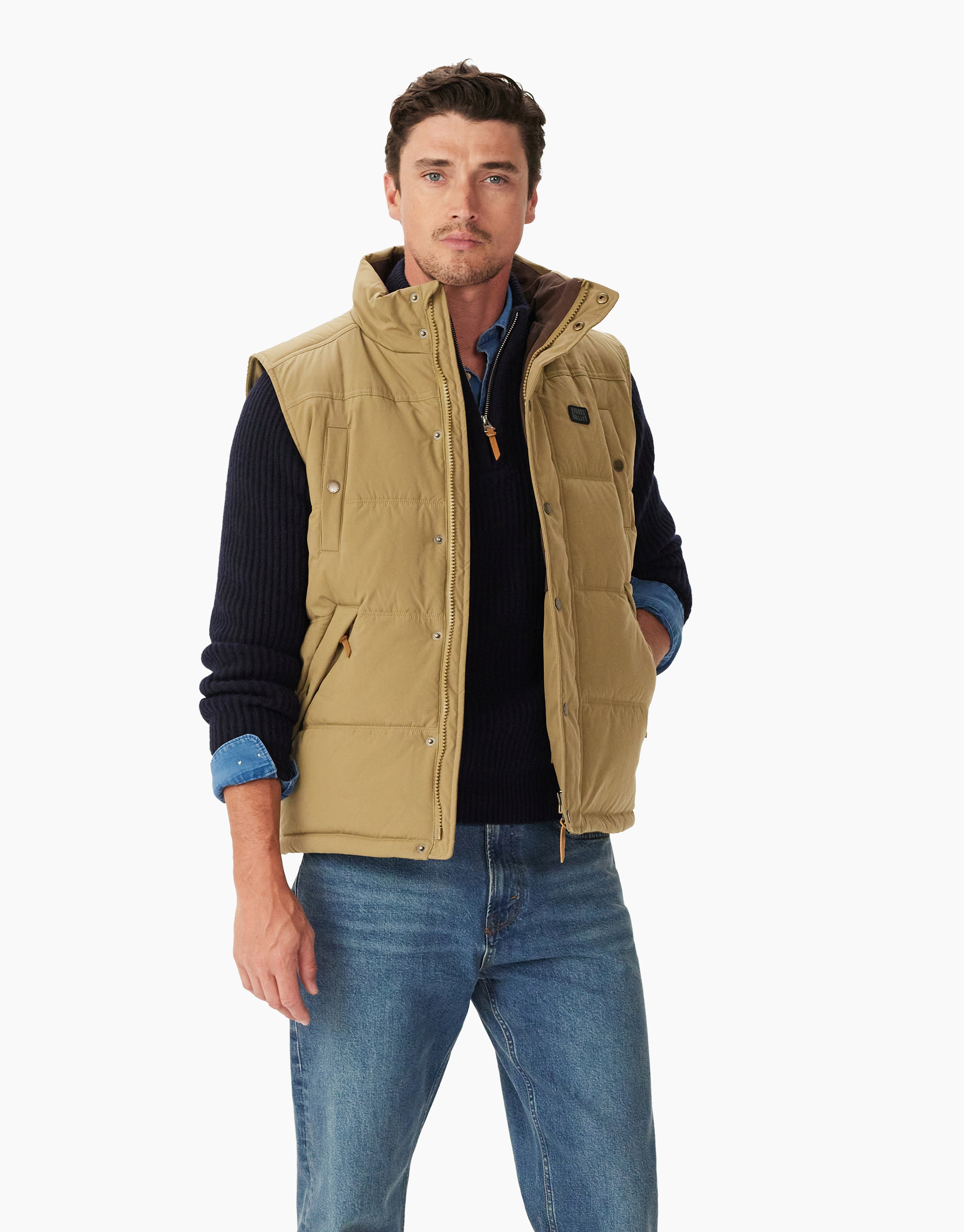 R.M. Williams Kalkite Padded Tan Vest
