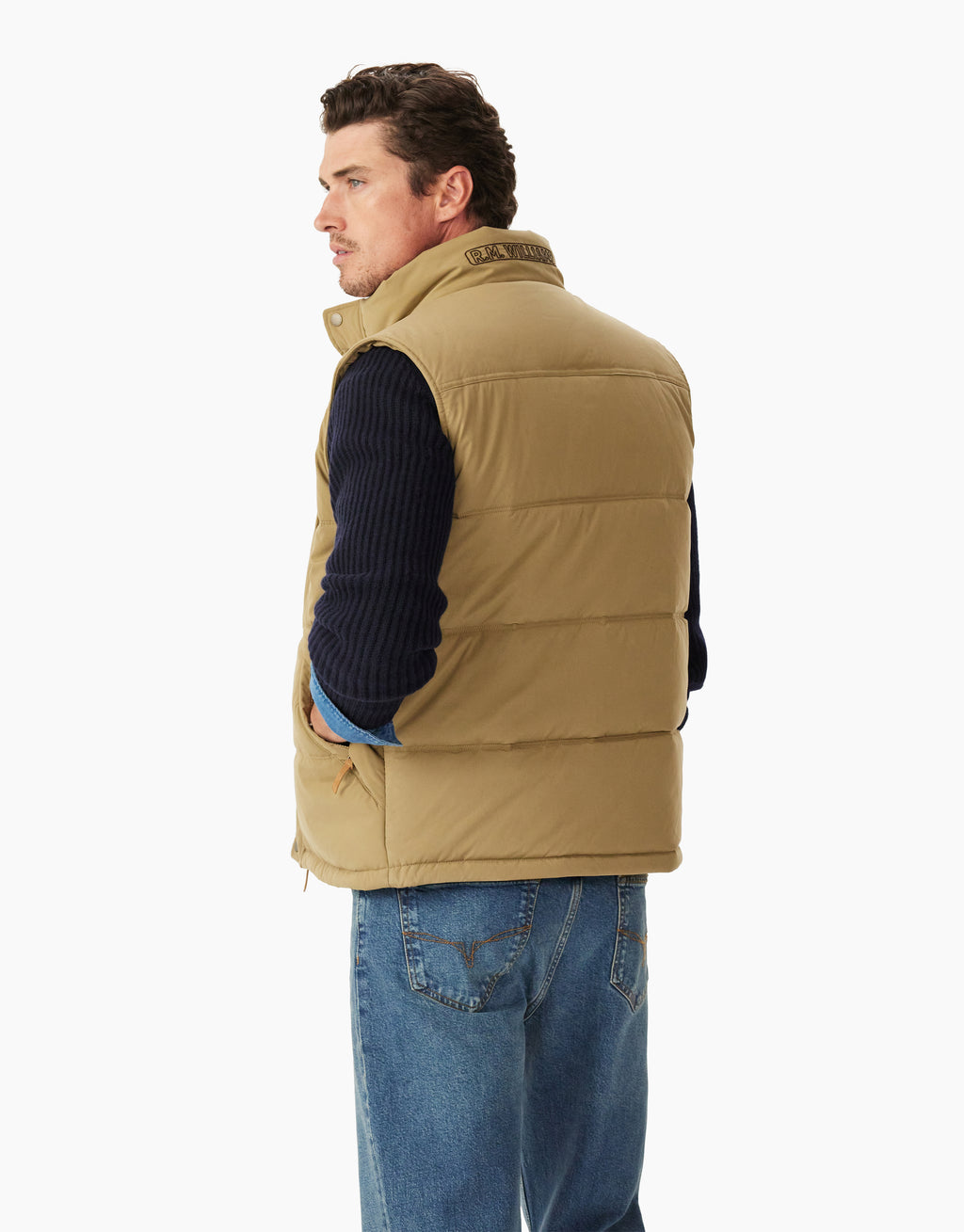 R.M. Williams Kalkite Padded Tan Vest