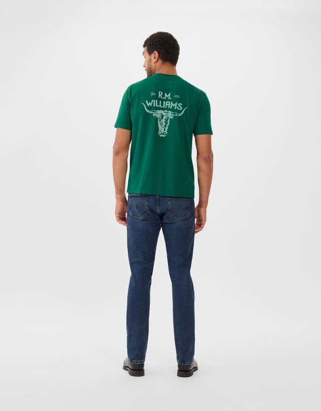 R.M.Williams Gladstone Green T-Shirt