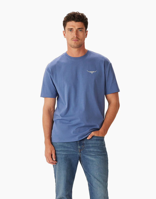 R.M. Williams 1932 Blue T-Shirt