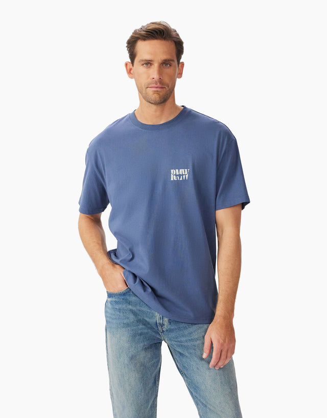 R.M. Williams Branded Blue T-Shirt