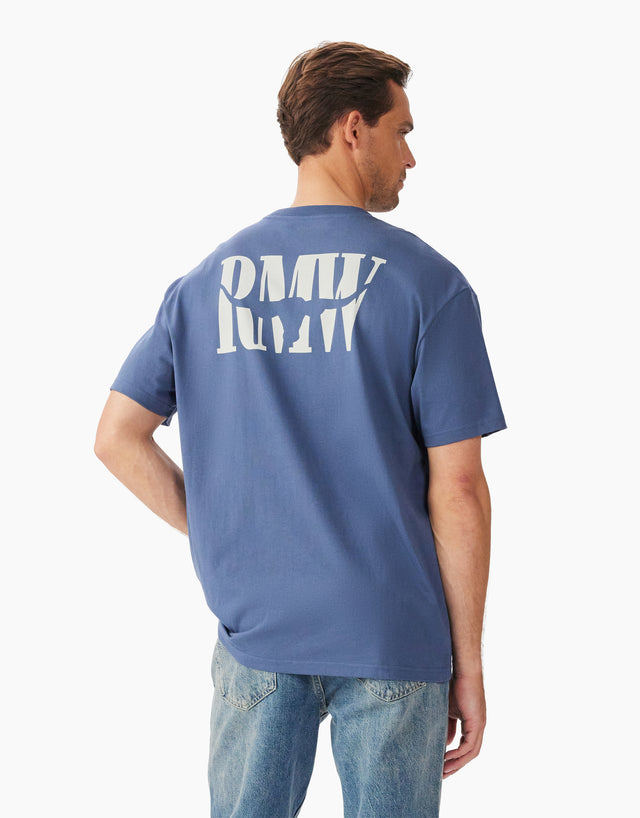 R.M. Williams Branded Blue T-Shirt