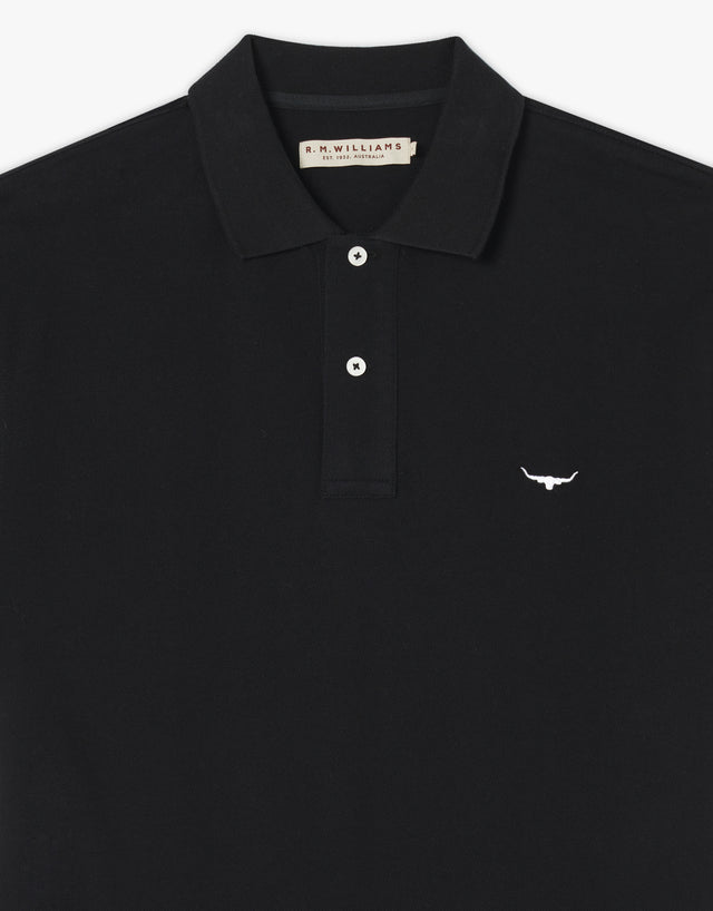 R.M. Williams Rod Black Polo