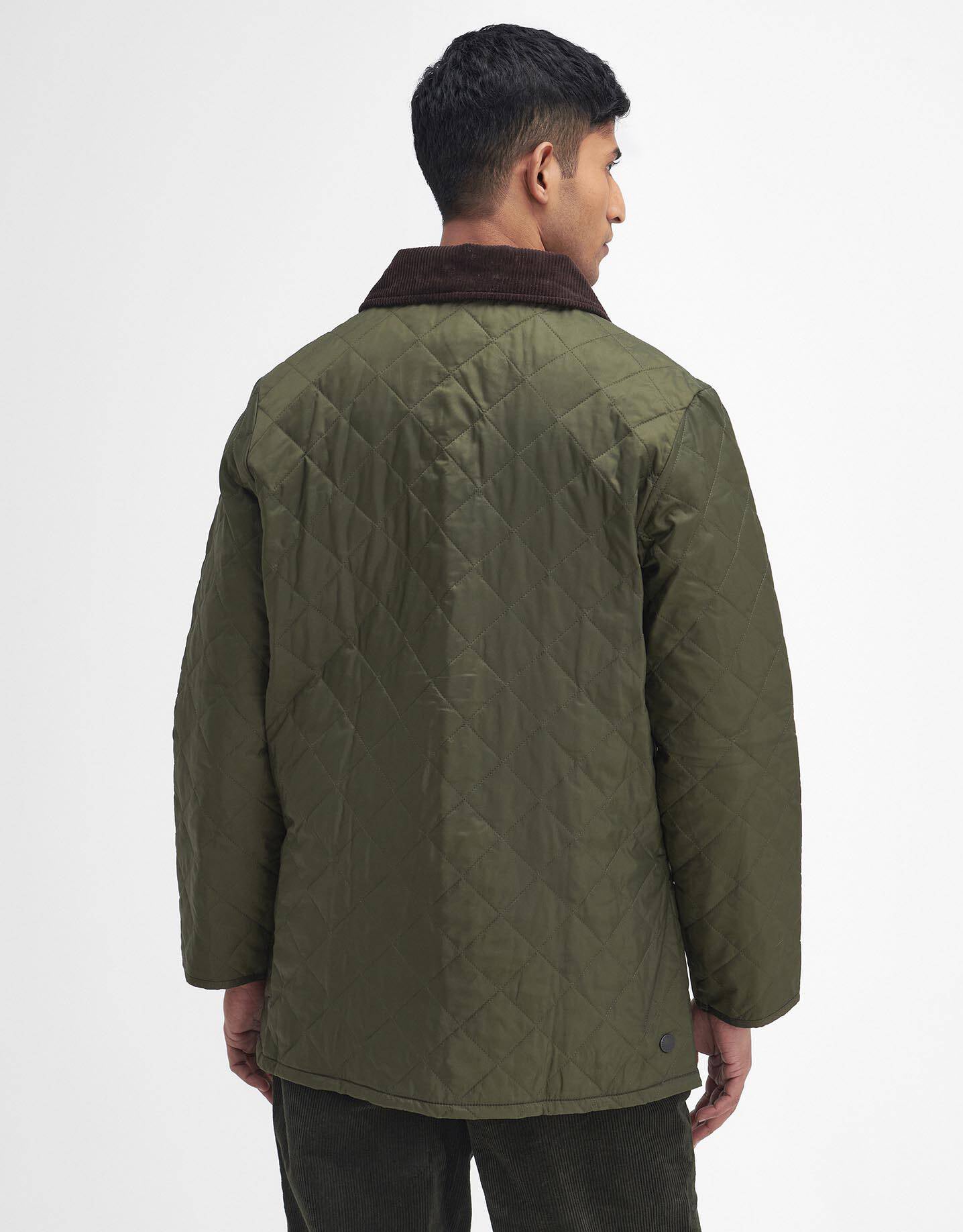 Barbour Heritage Liddesdale Olive Quilted Jacket
