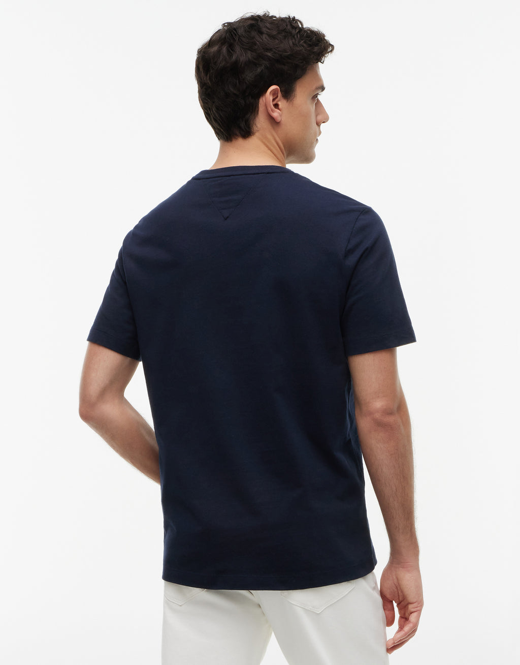 Tommy Hilfiger Essential Regular Fit Solid Navy Blue T-Shirt