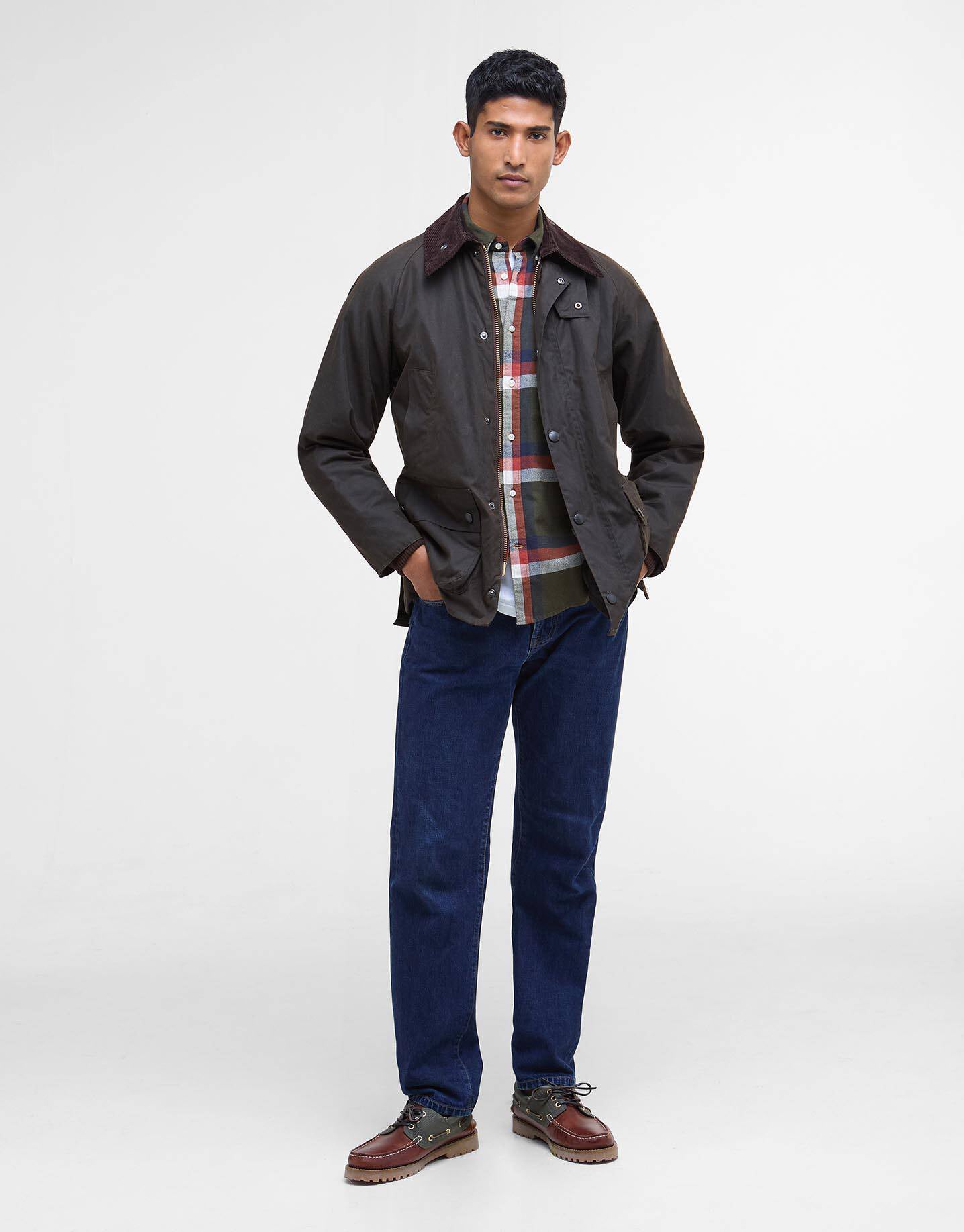 Barbour Classic Bedale Olive Wax Jacket