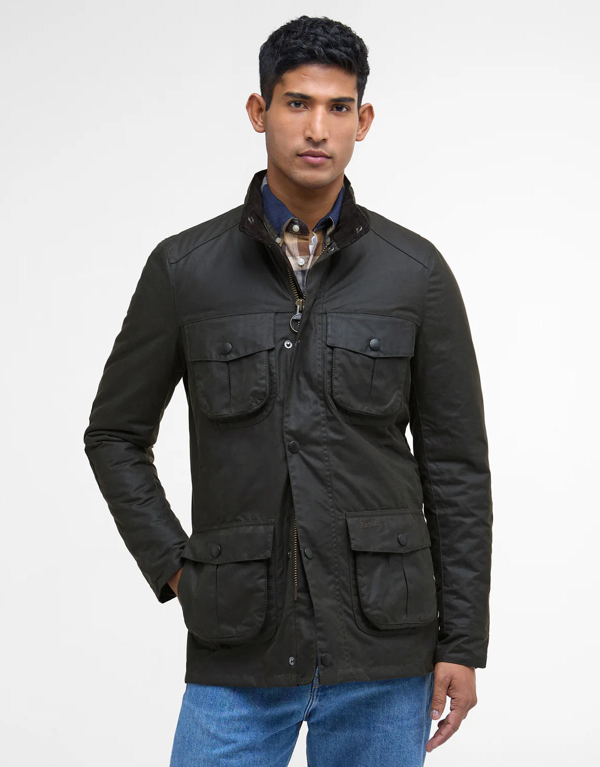 Barbour Corbridge Wax Olive Jacket