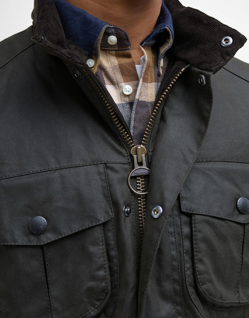 Barbour Corbridge Wax Olive Jacket