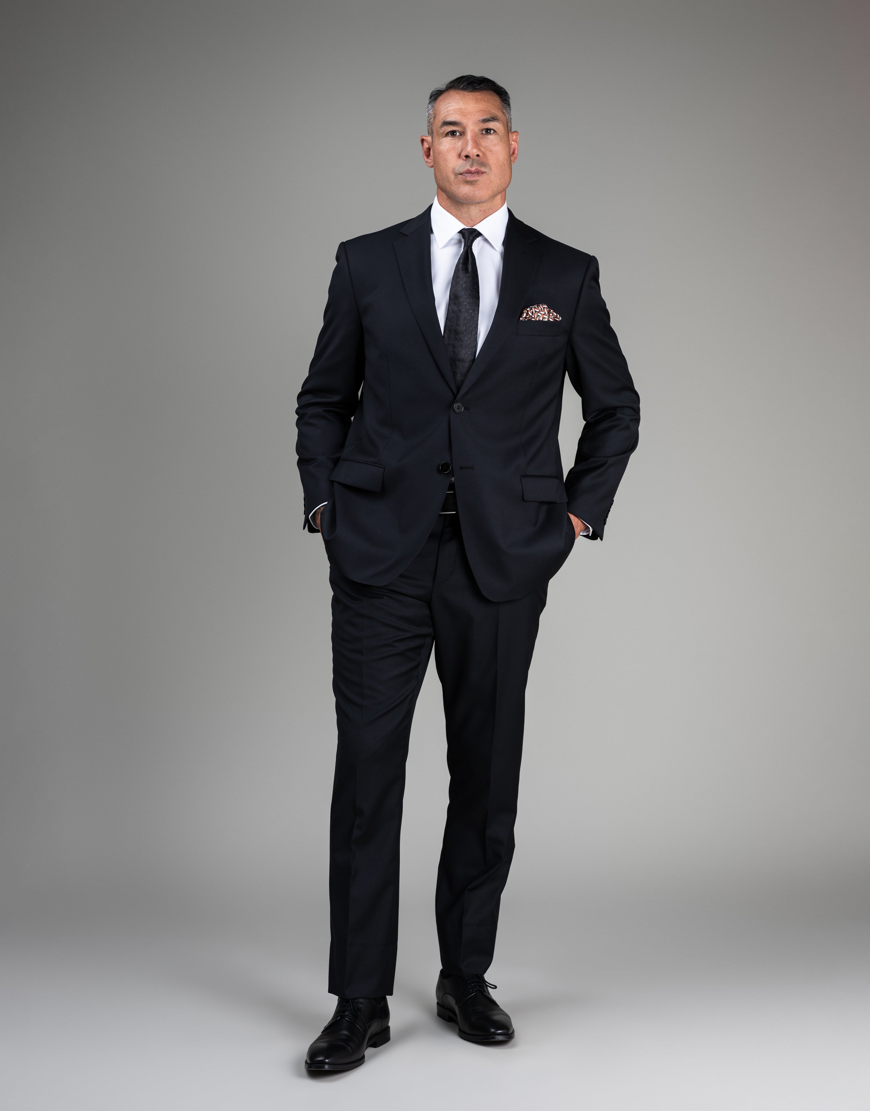 Cumbria Black Twill Suit Jacket