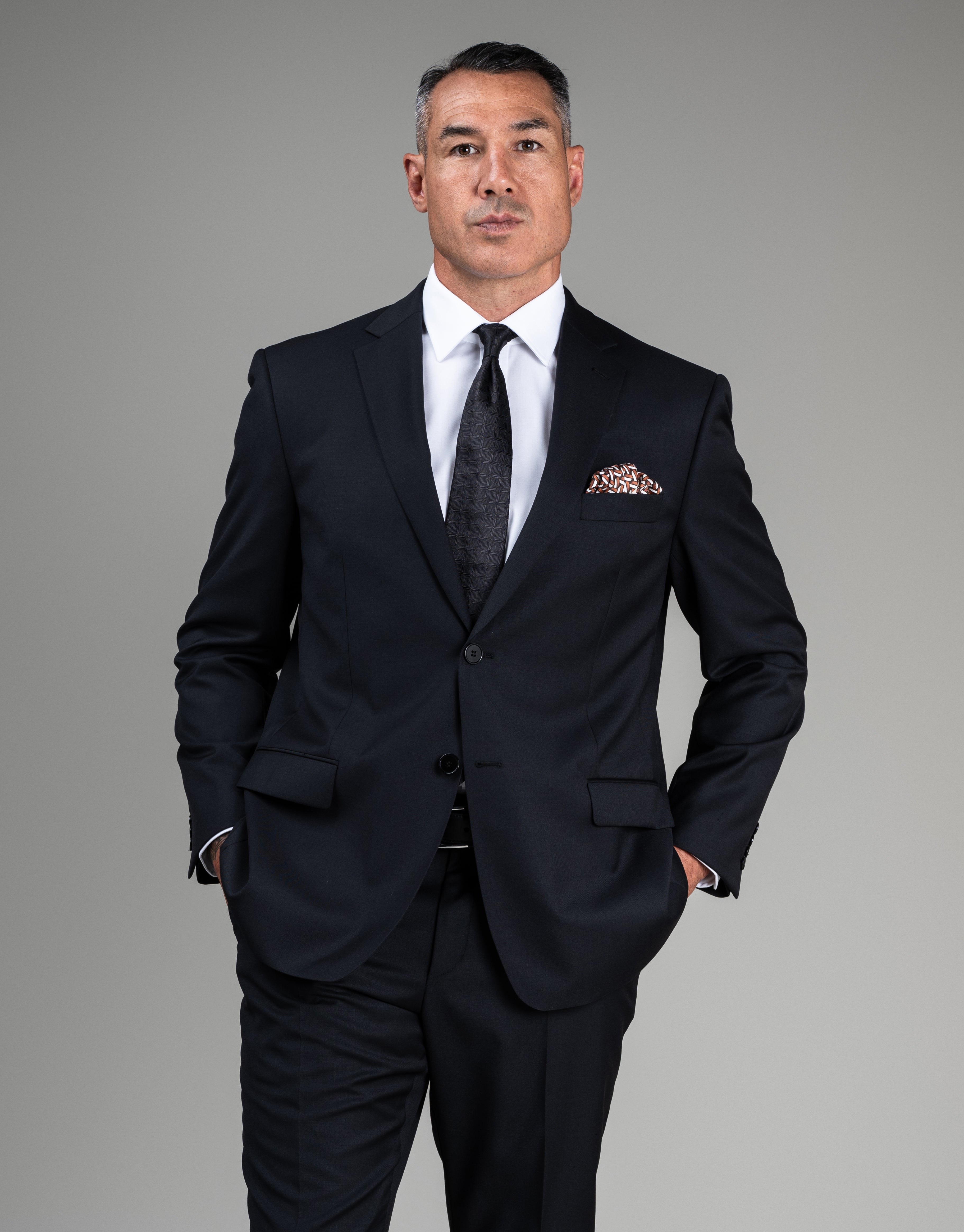 Cumbria Black Twill Suit