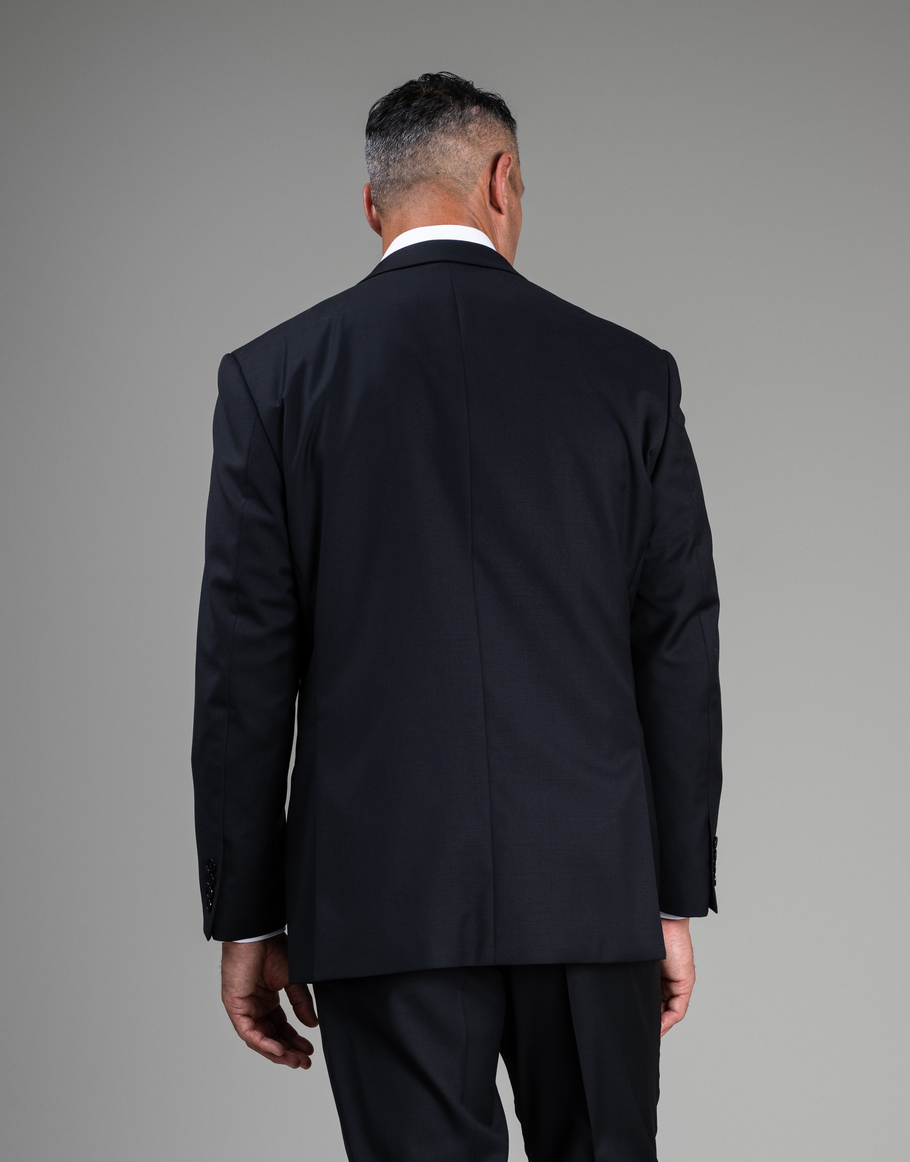 Cumbria Black Twill Suit Jacket