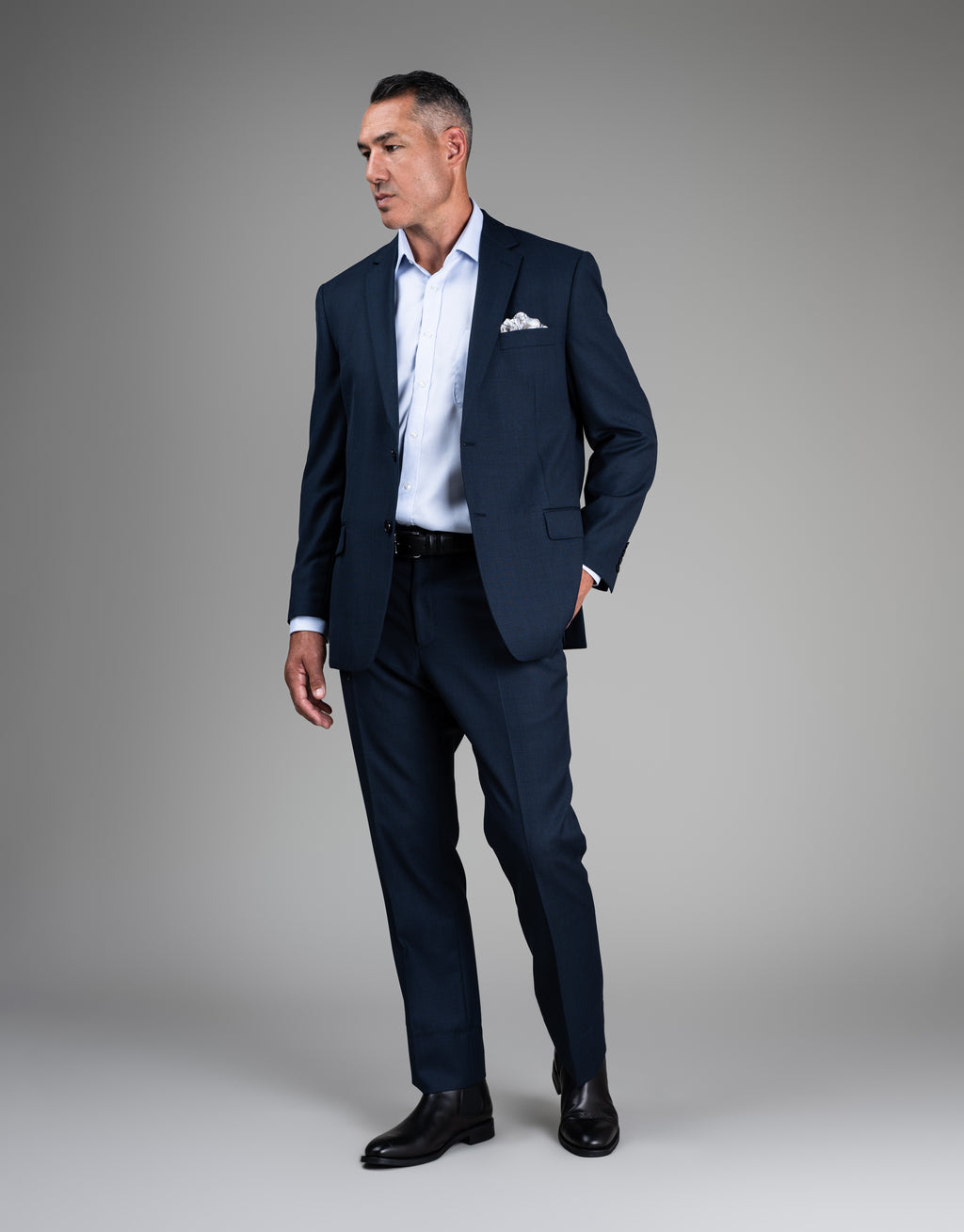 Sinatra Light Blue Textured Shirt