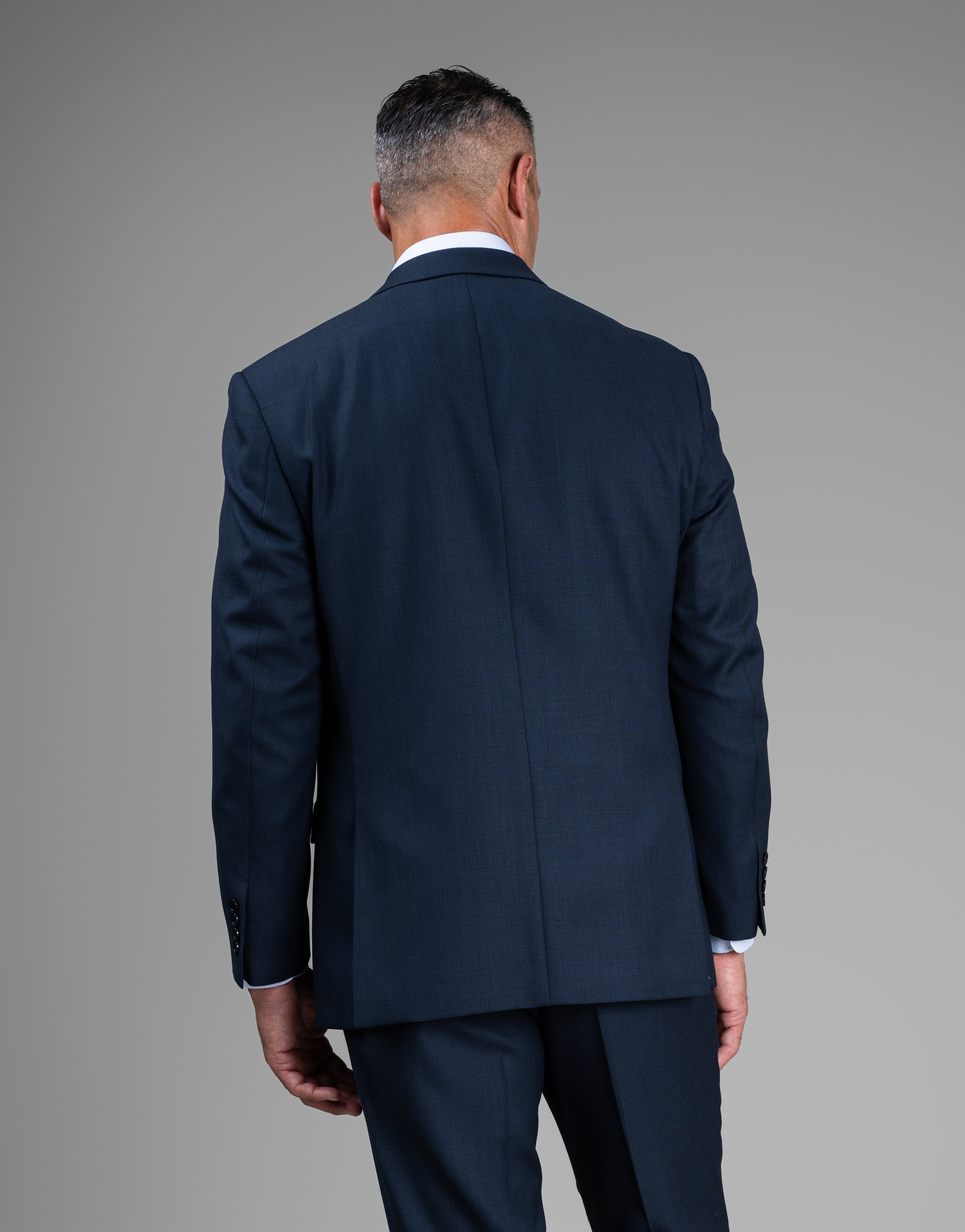 Cumbria Navy Birdseye Jacket