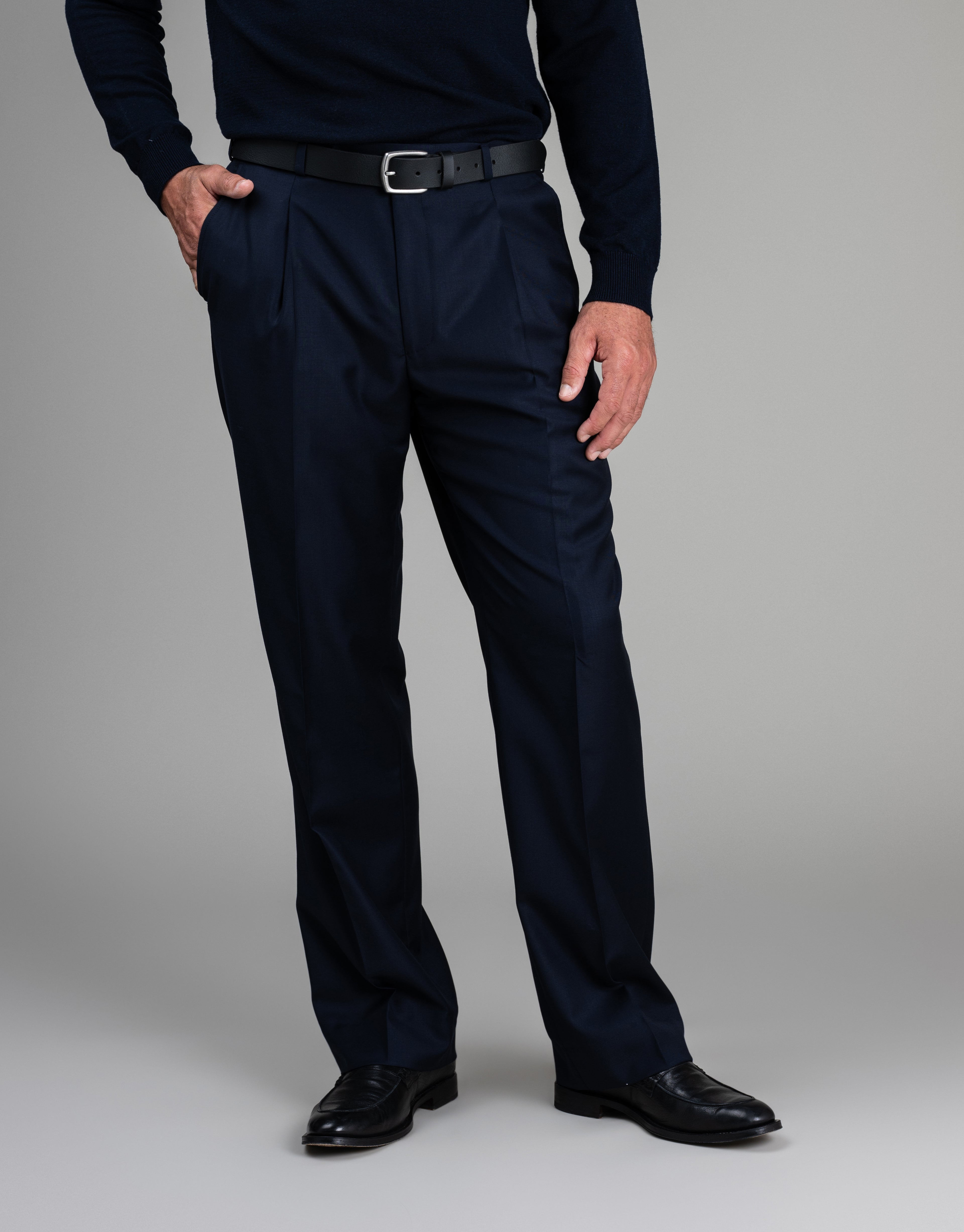 Crete Navy Twill Trouser