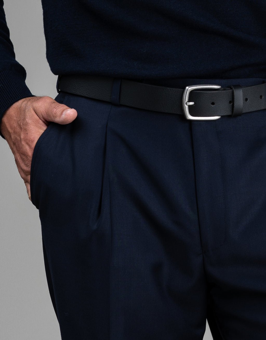 Crete Navy Twill Trouser