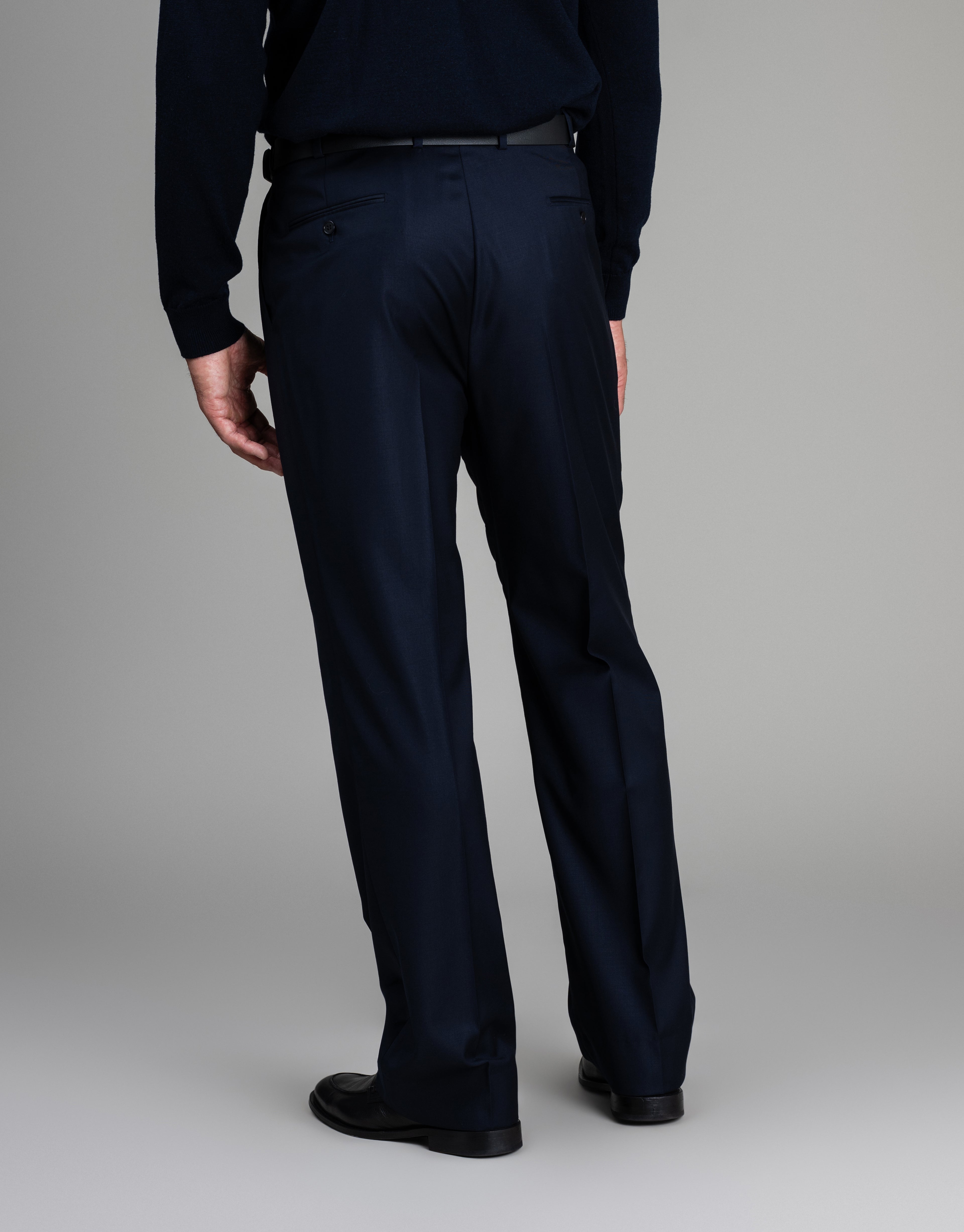 Doppio Navy Twill Suit