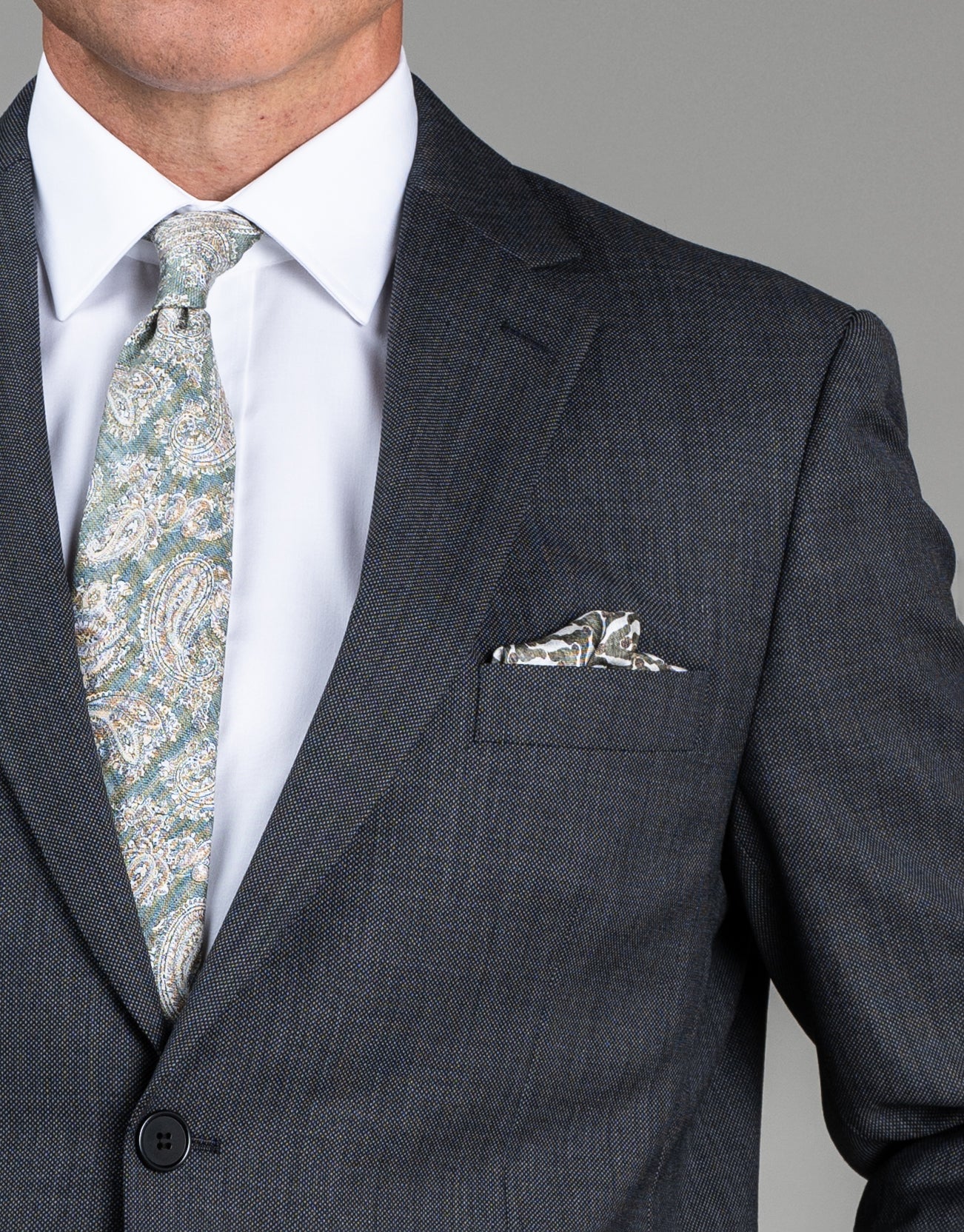 Cumbria Charcoal Birdseye Suit