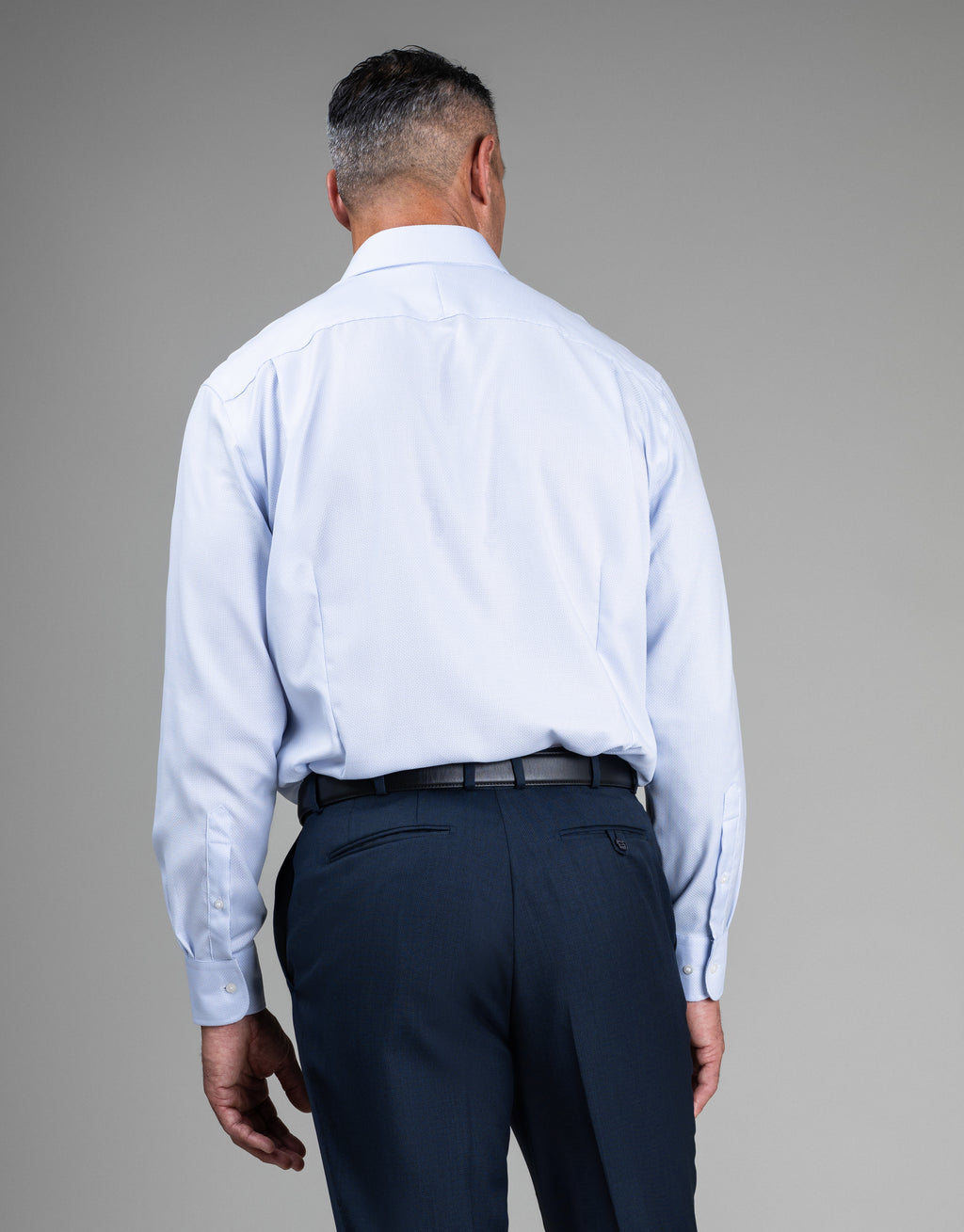 Sinatra Light Blue Textured Shirt