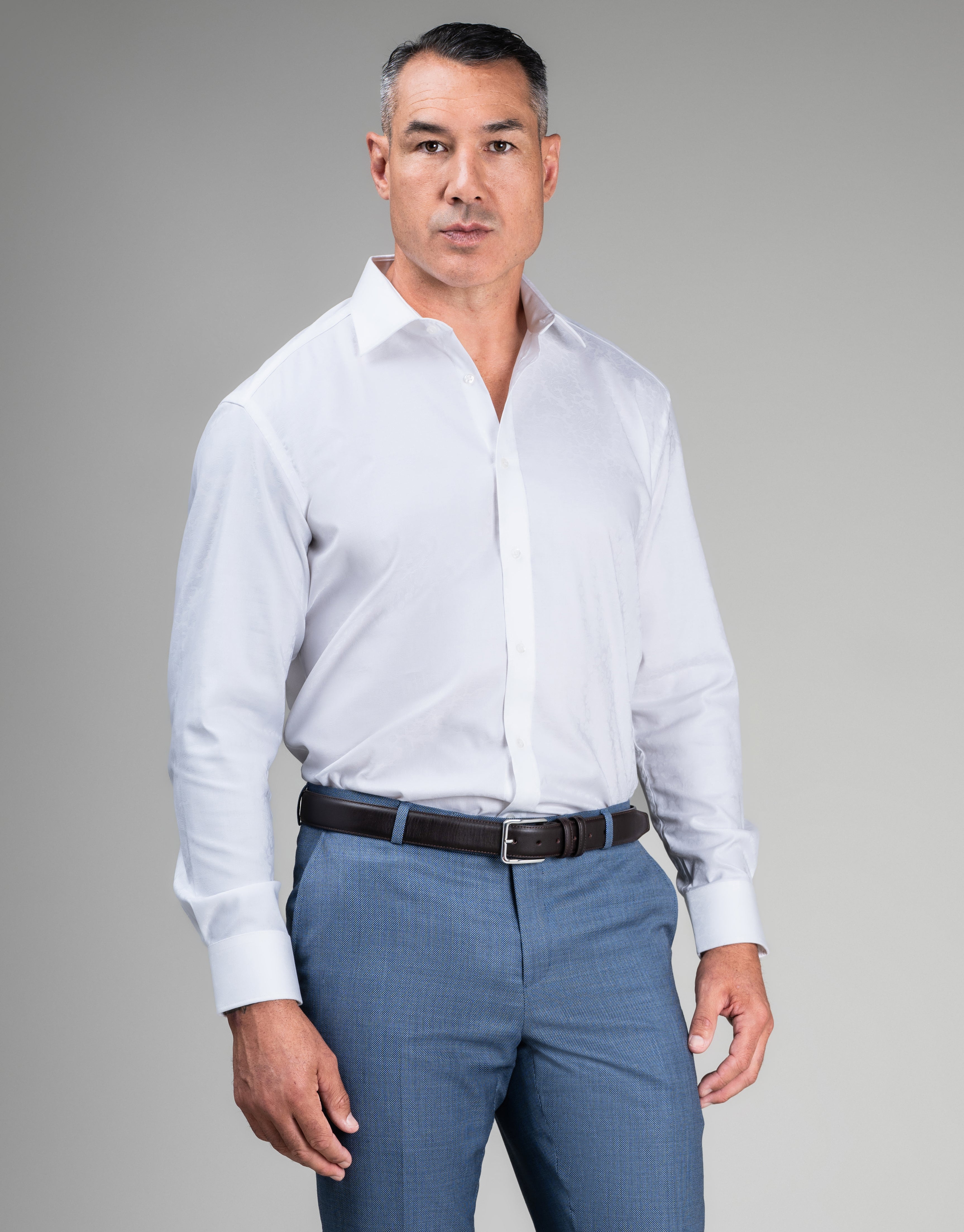 Scott is 191cm wearing size XL Tall