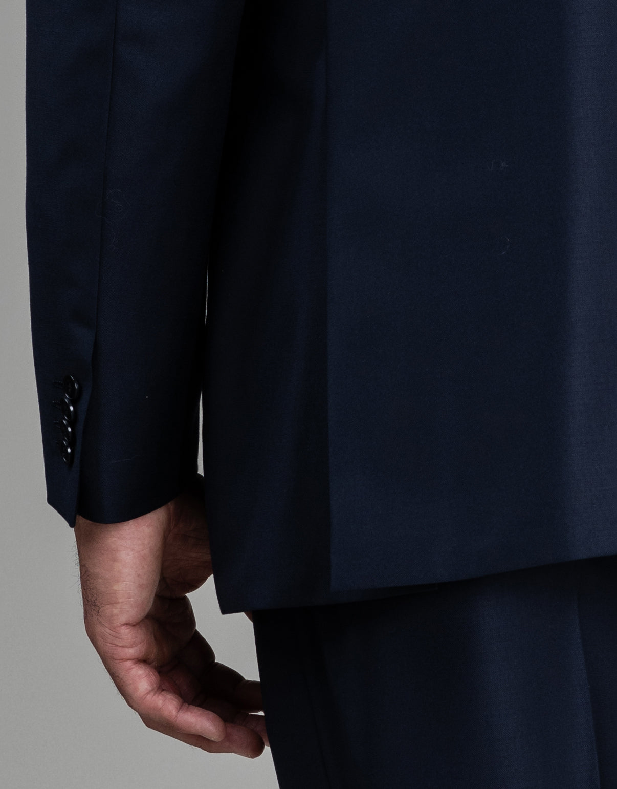 Doppio Navy Twill Suit