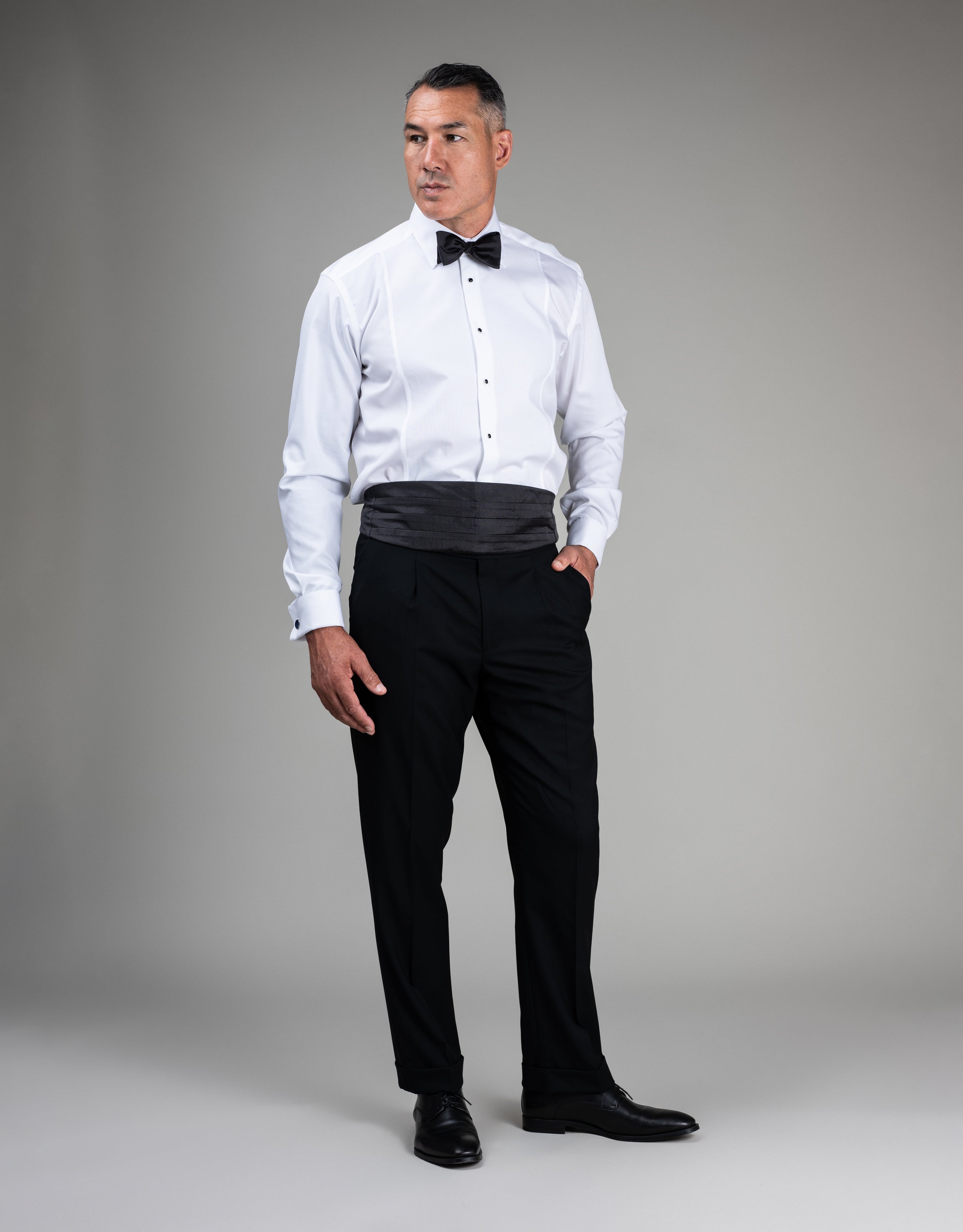 Avonmore White Stud Front Shirt