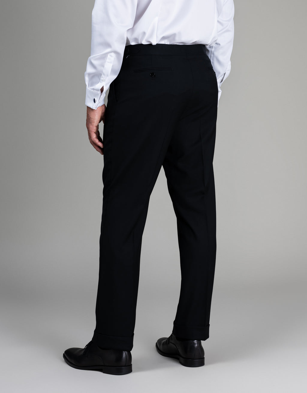 Evans Jet Black Trouser