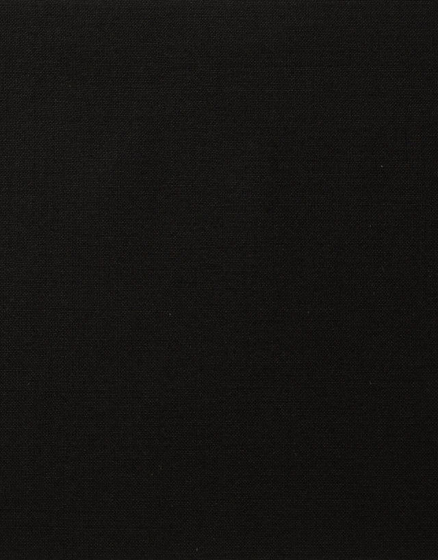 London Black Merino Wool Shirt