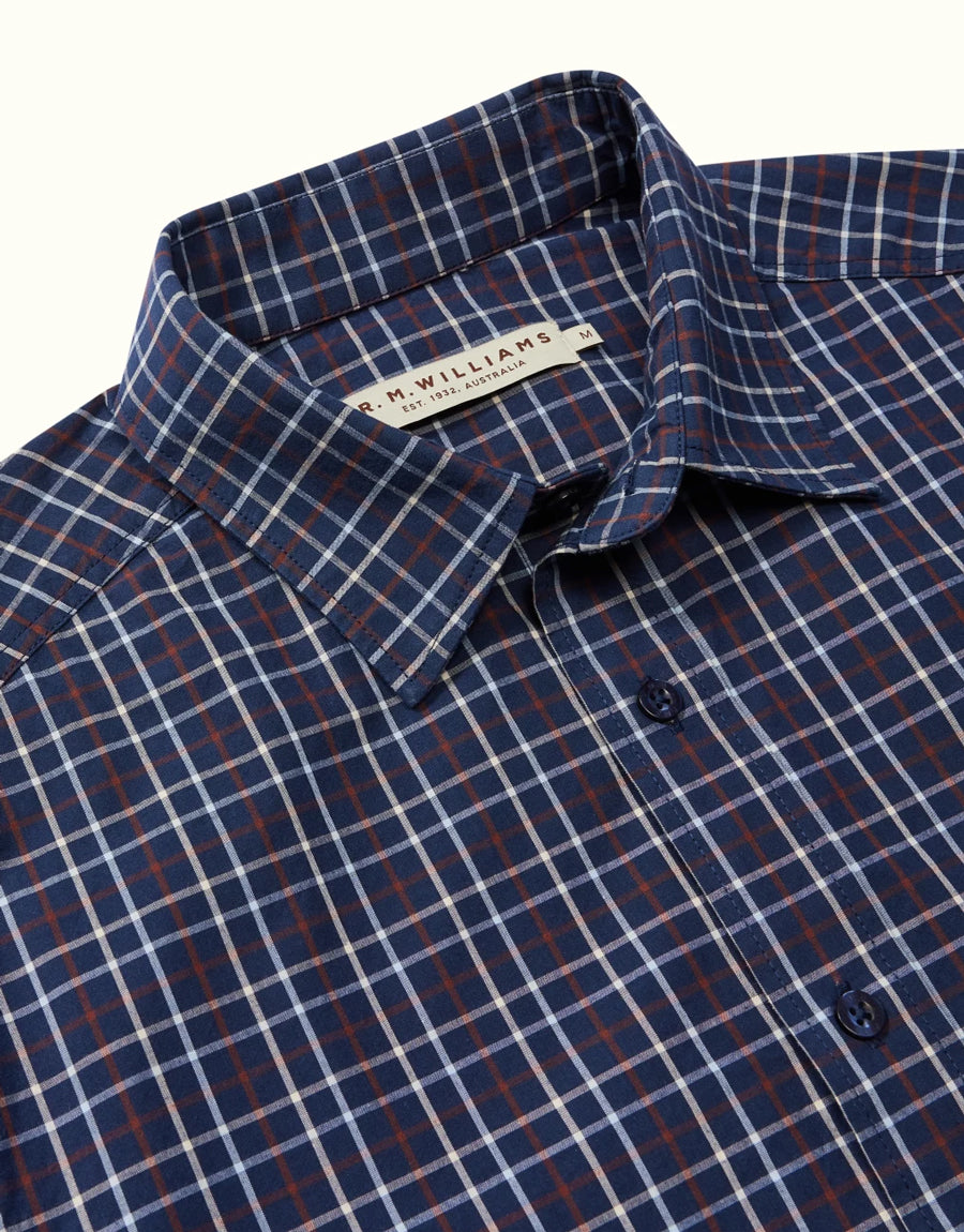 R.M.Williams Classic Navy Shirt