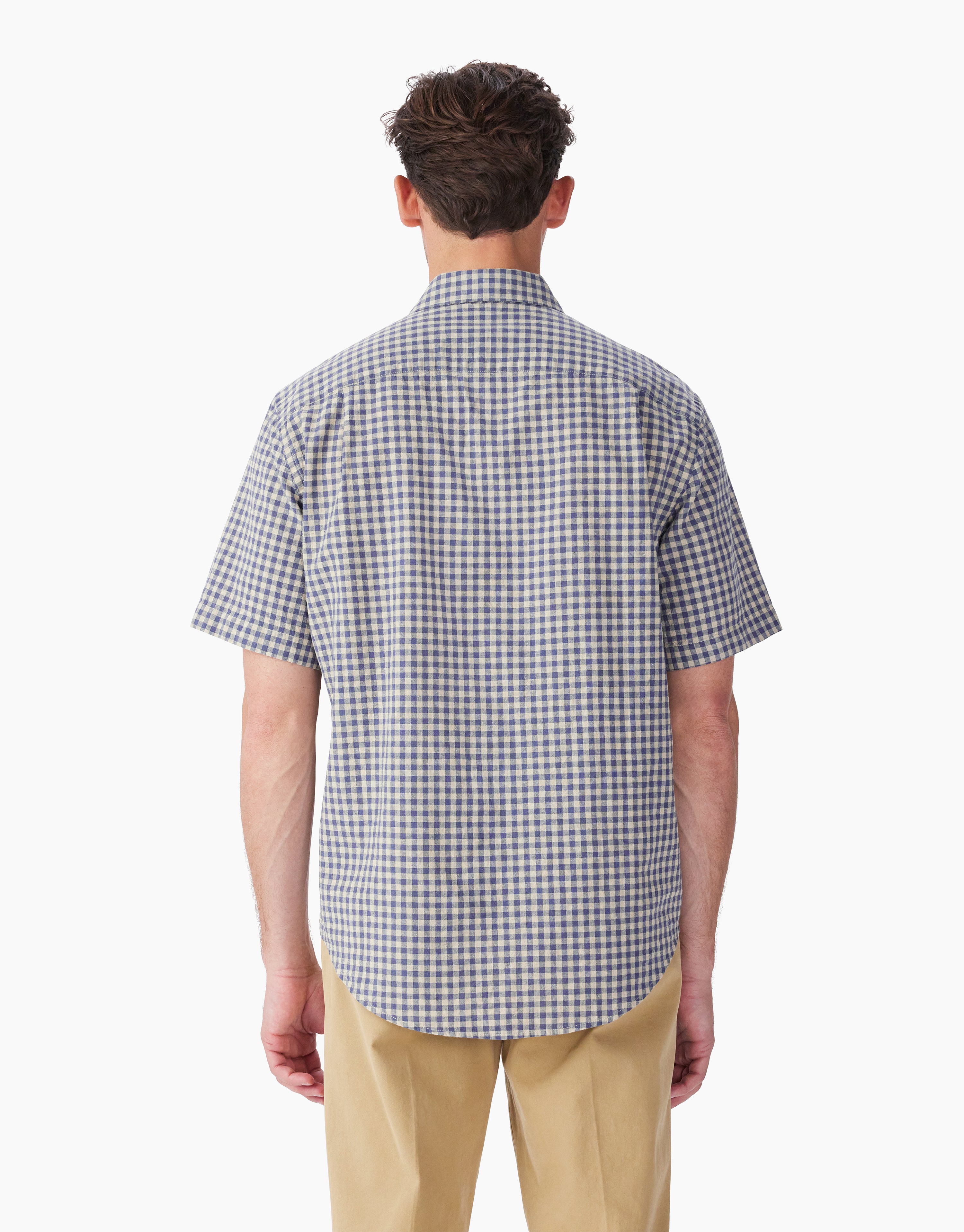 R.M. Williams Johnson Blue Short Sleeve Shirt
