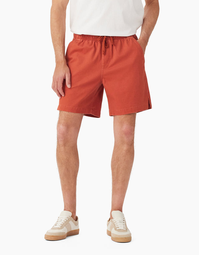 R.M.Williams Rugby Brick Washed Shorts