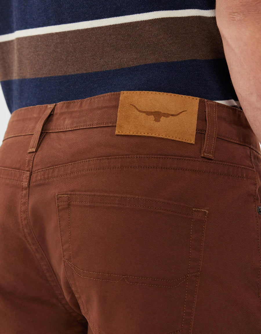 R.M.Williams Nicholson Chocolate Shorts