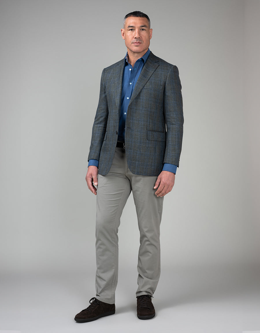 Tyler Light Green Chinos