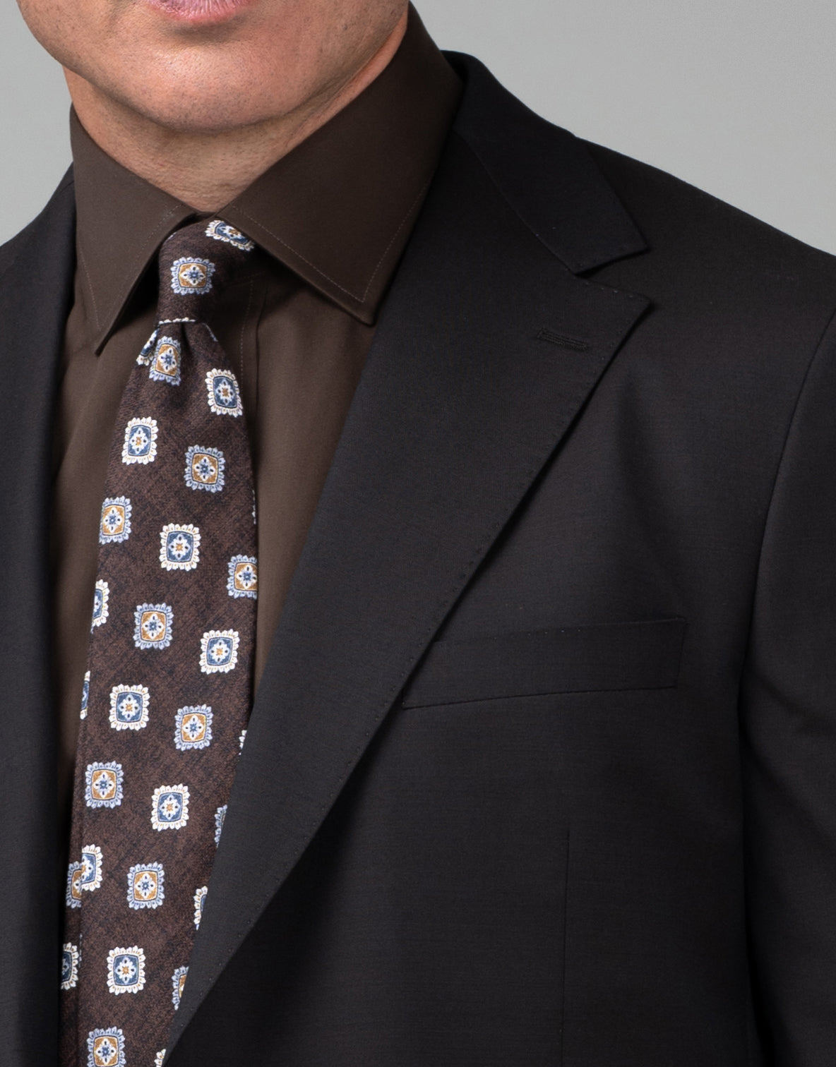 Cyprus Chocolate Brown Suit